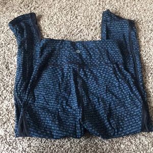 Lululemon crop leggings size 2